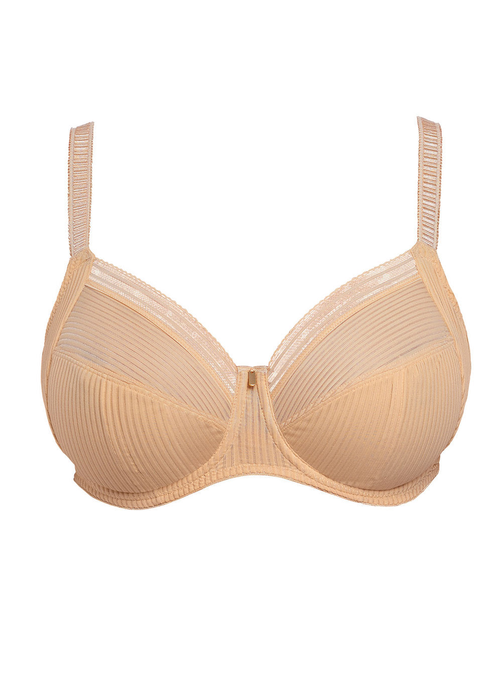 Fusion Full Cup Side Support Bra- Sand